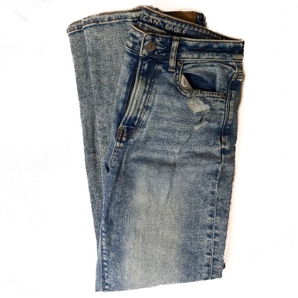 American Eagle Outfitters Denim - AE acid wash jeans